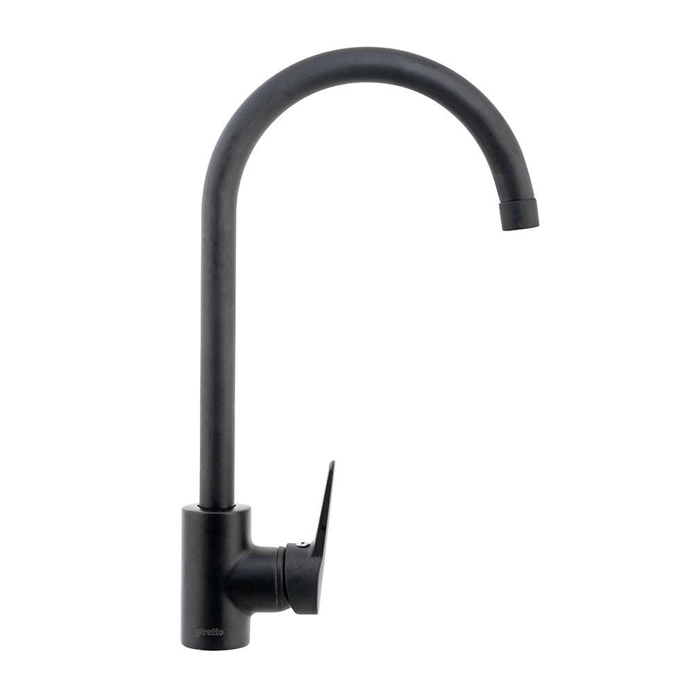 Monomando Lavaplatos Arezzo Negro Mate