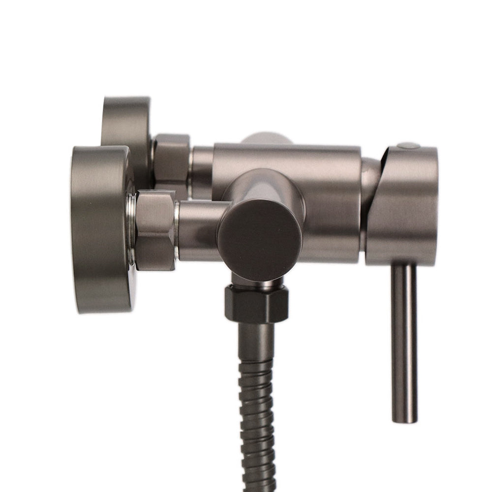 Monomando Ducha Fiorenzo Grafito Austral