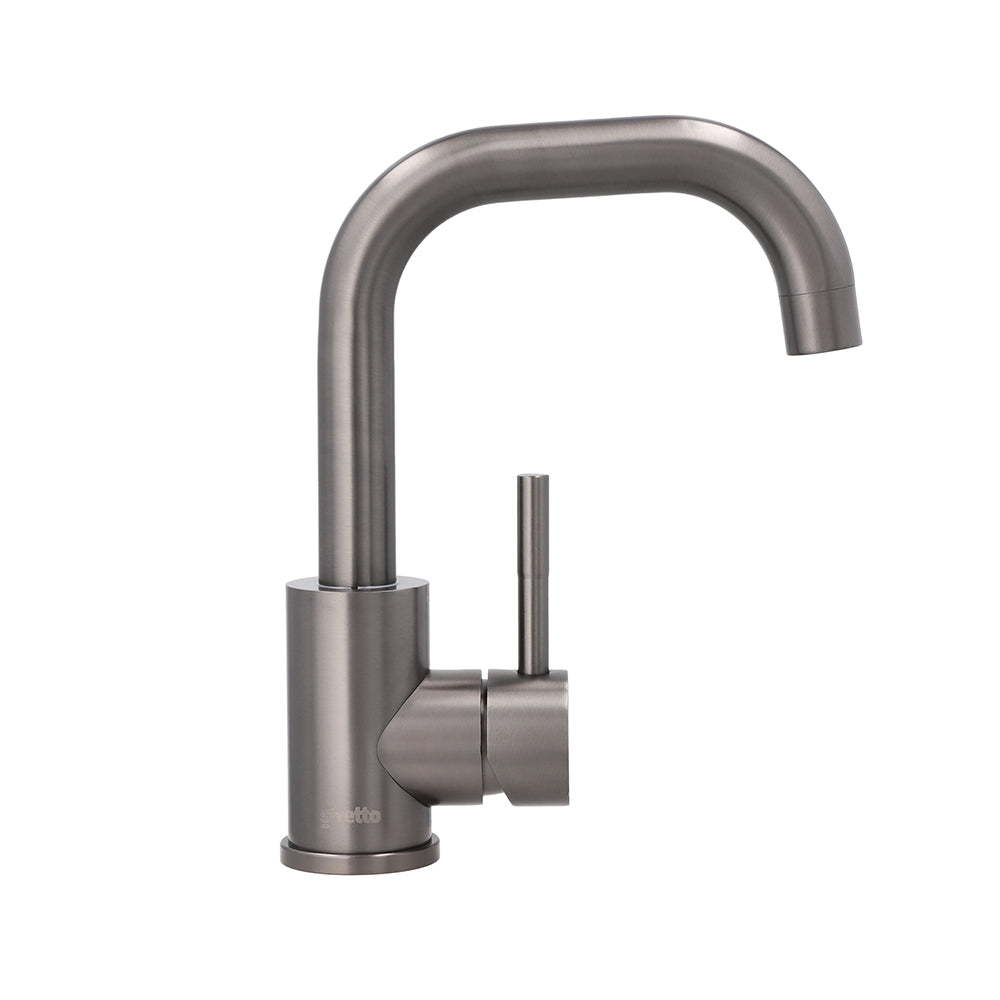 Monomando Lavamanos Novara Grafito Austral