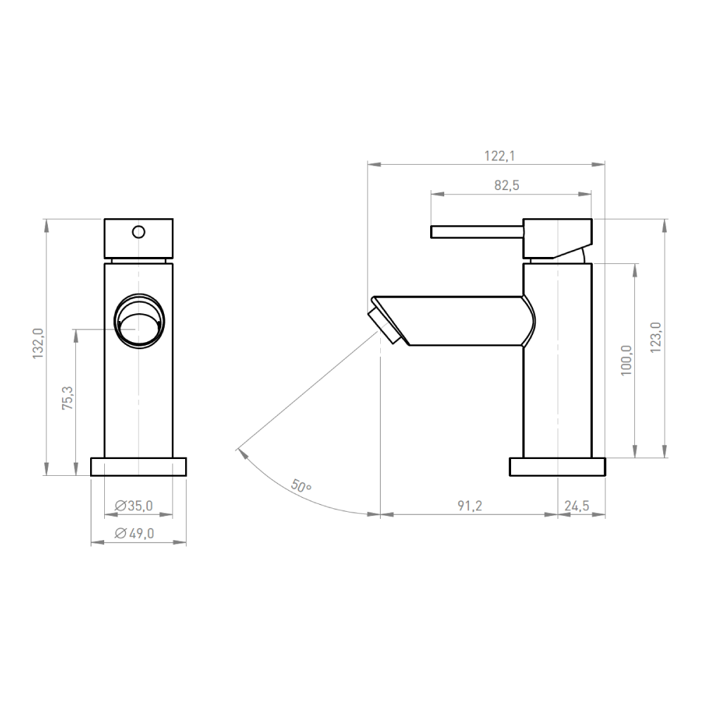 Monomando Lavamanos Oregon Cromo monomando-lavamanos-oregon-cromo