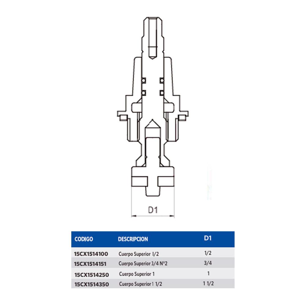 Cuerpo Superior 3/4