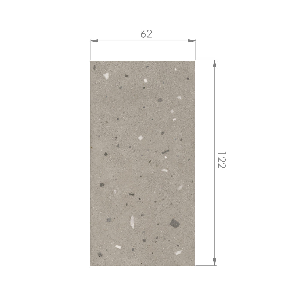 Porcelanato -Gran Paviment Mate 62x122 Rectificado