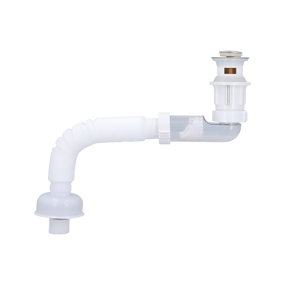 Sifón Corrugado + Desagüe Antirretorno