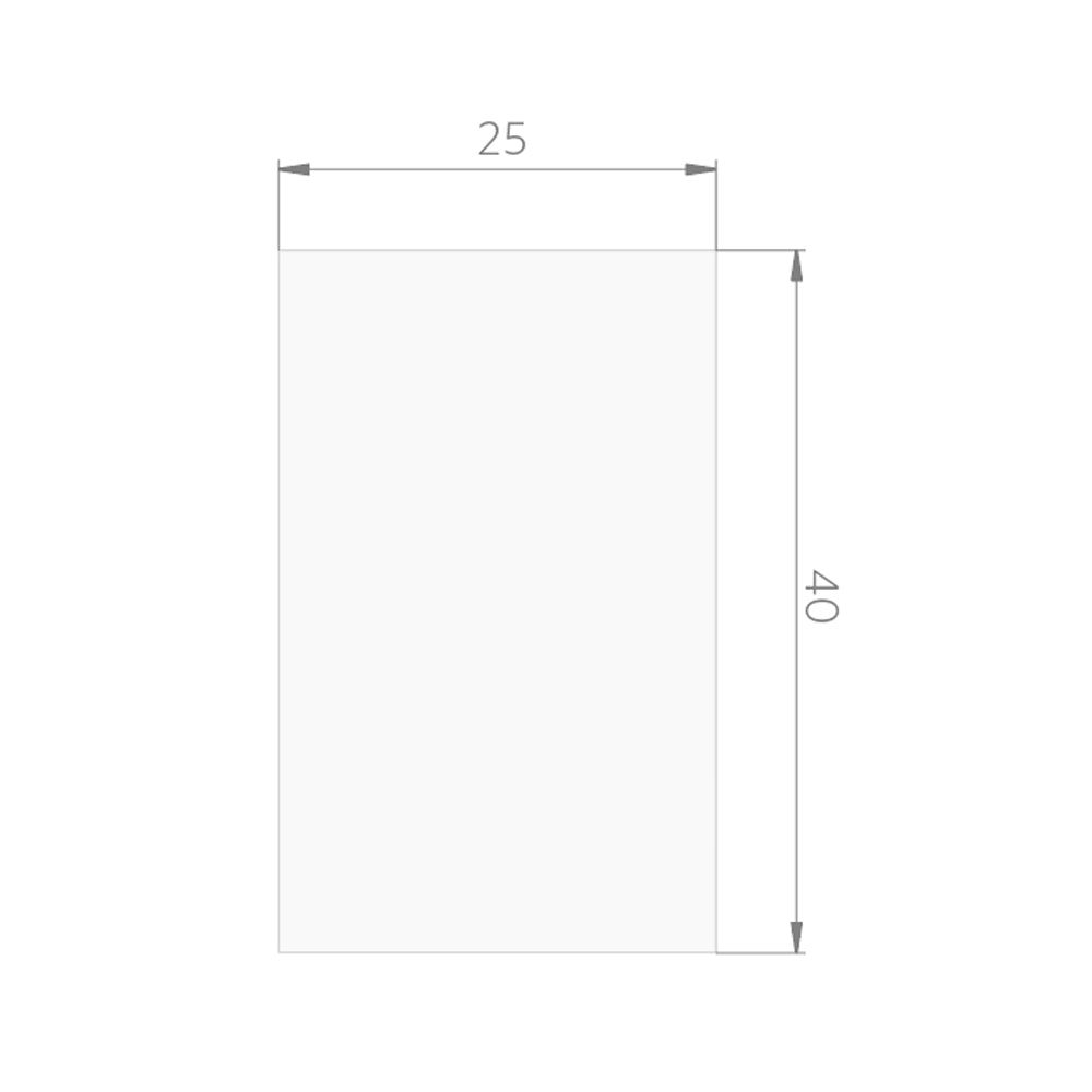 Cerámica Muro - Andes Blanco Mate 25x40