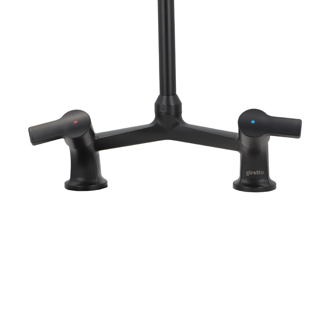 Combinación Lavaplatos 8" Bogen Negro Mate