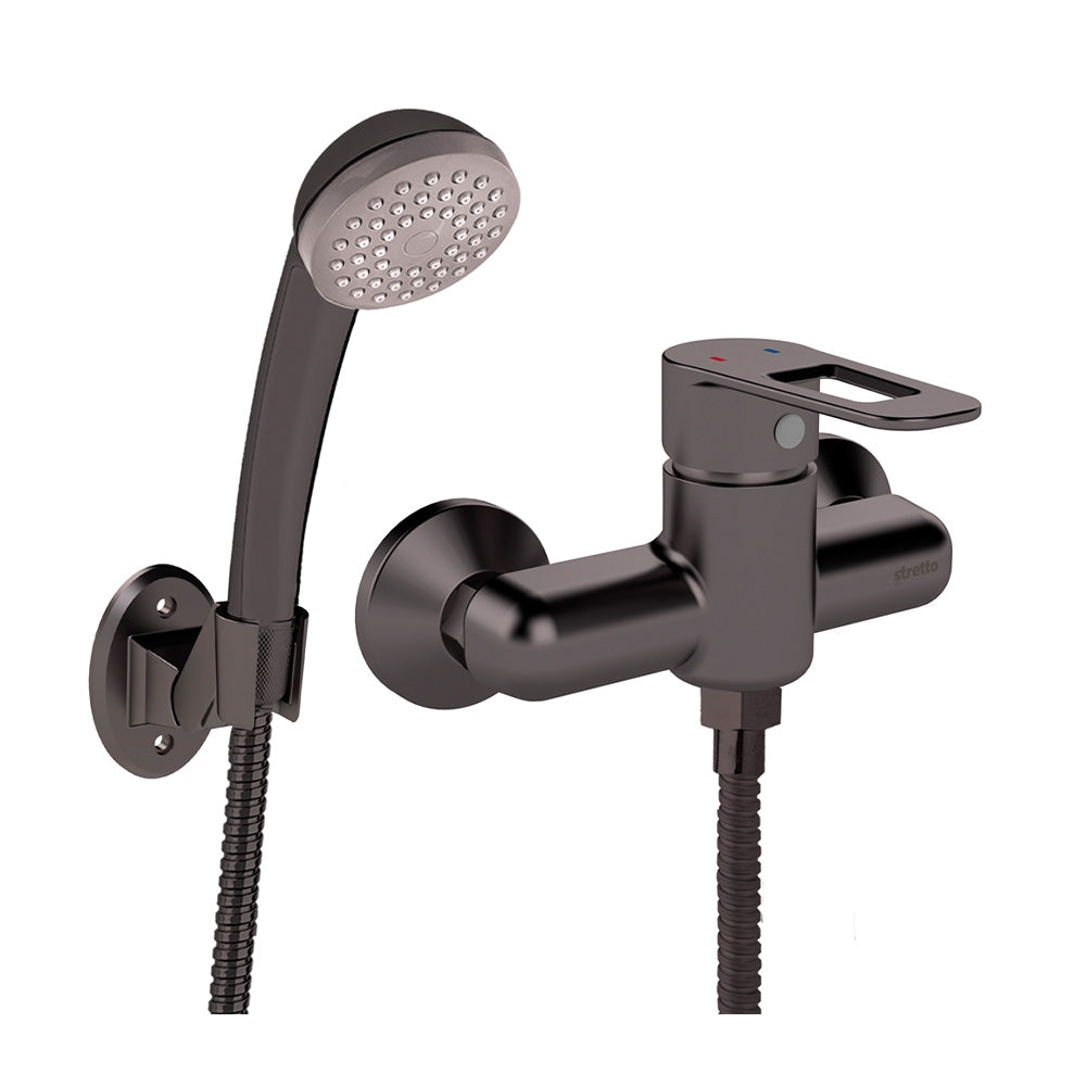 Monomando Ducha Verona Grafito Austral