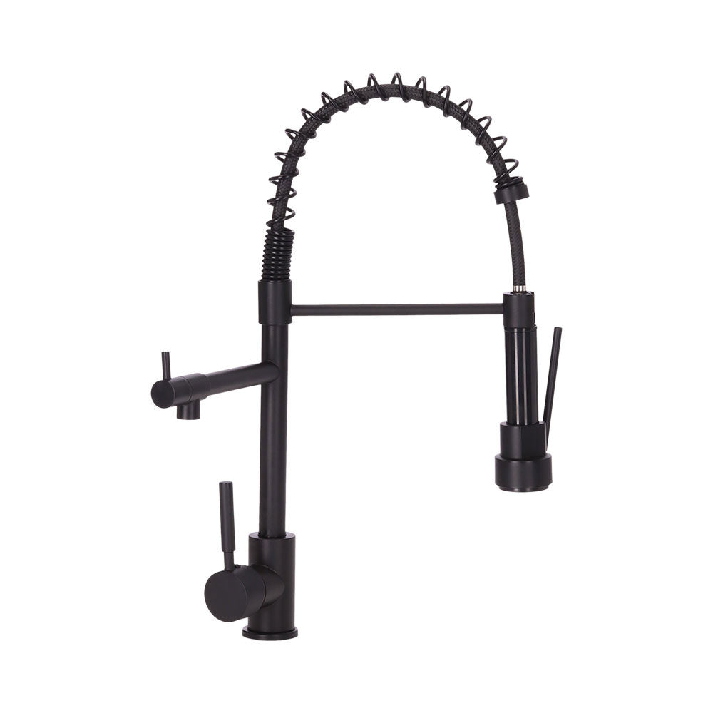 Monomando Lavaplatos Extraíble Bangor Negro Mate