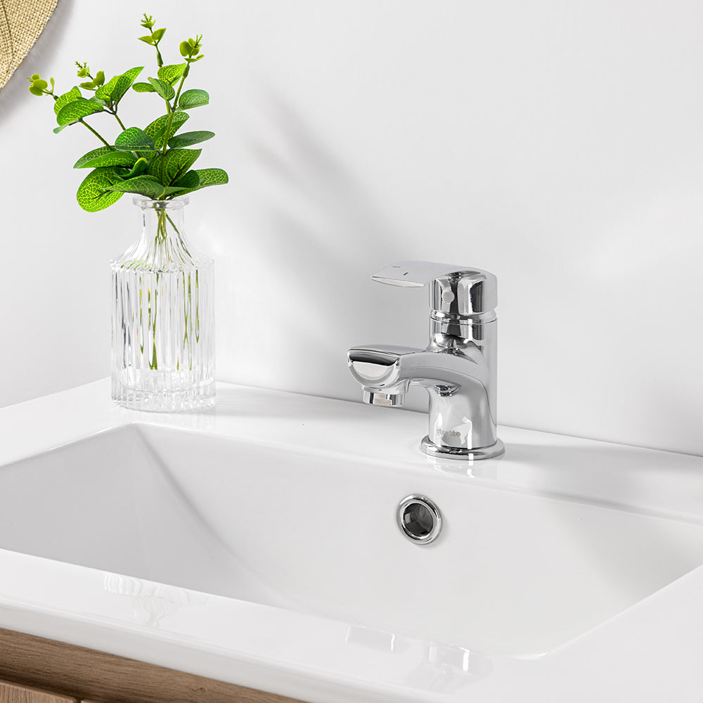 Monomando Lavamanos Capri Cromo