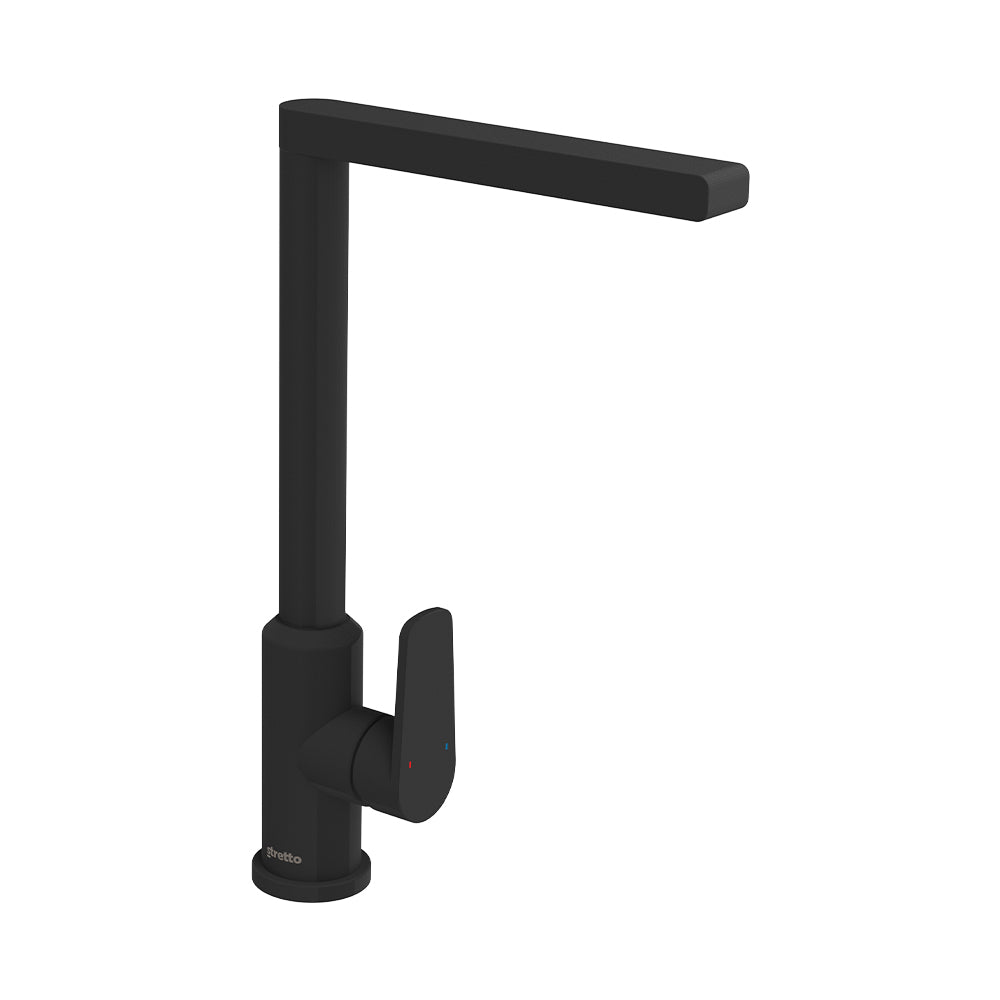 Monomando Lavaplatos Dritto Negro Mate