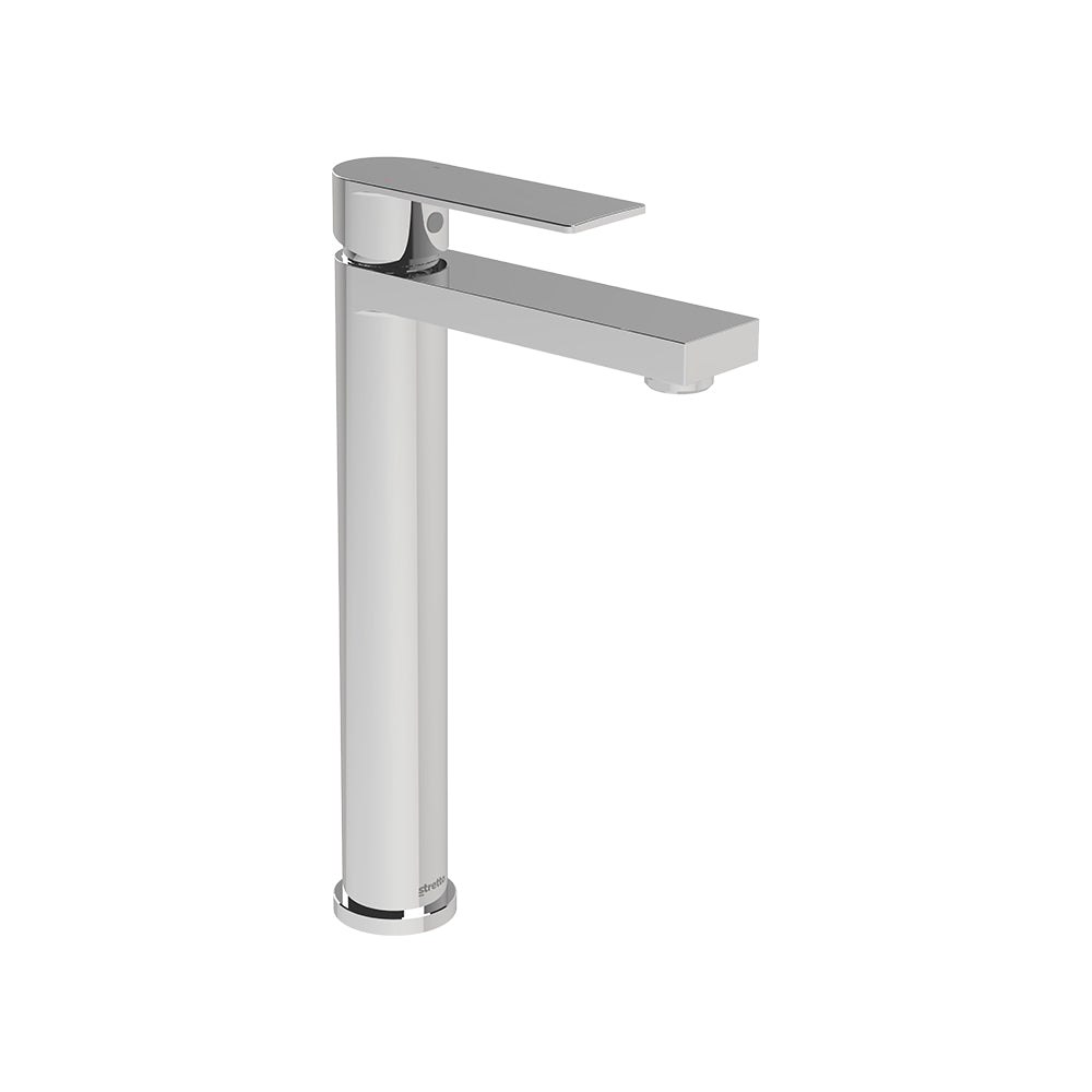 Monomando Lavamanos Alto Leccio Cromo