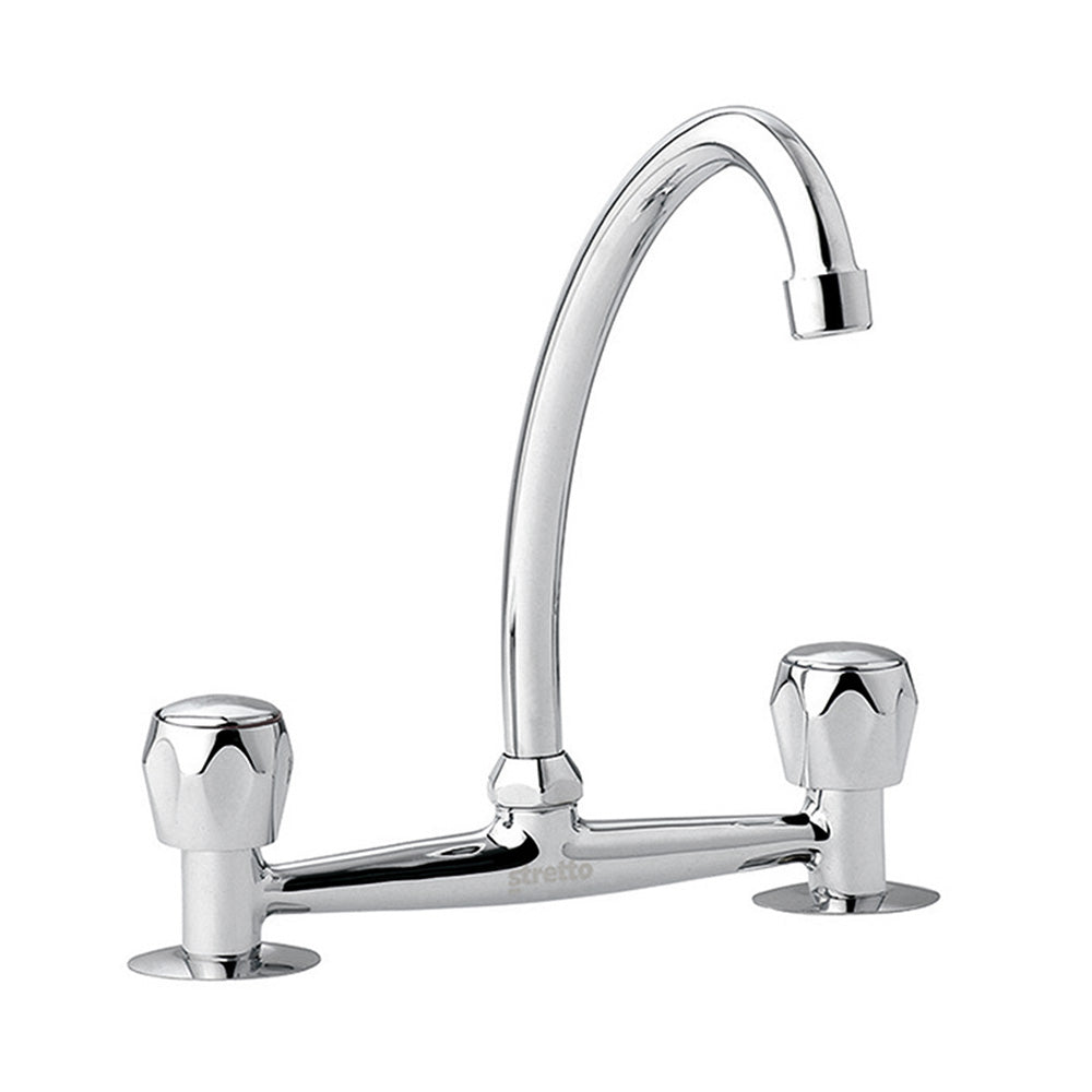 Combinación Lavaplatos 8" Mossini Metal Cromo