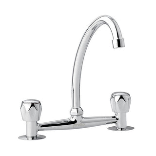 Combinación Lavaplatos 8" Mossini Metal Cromo