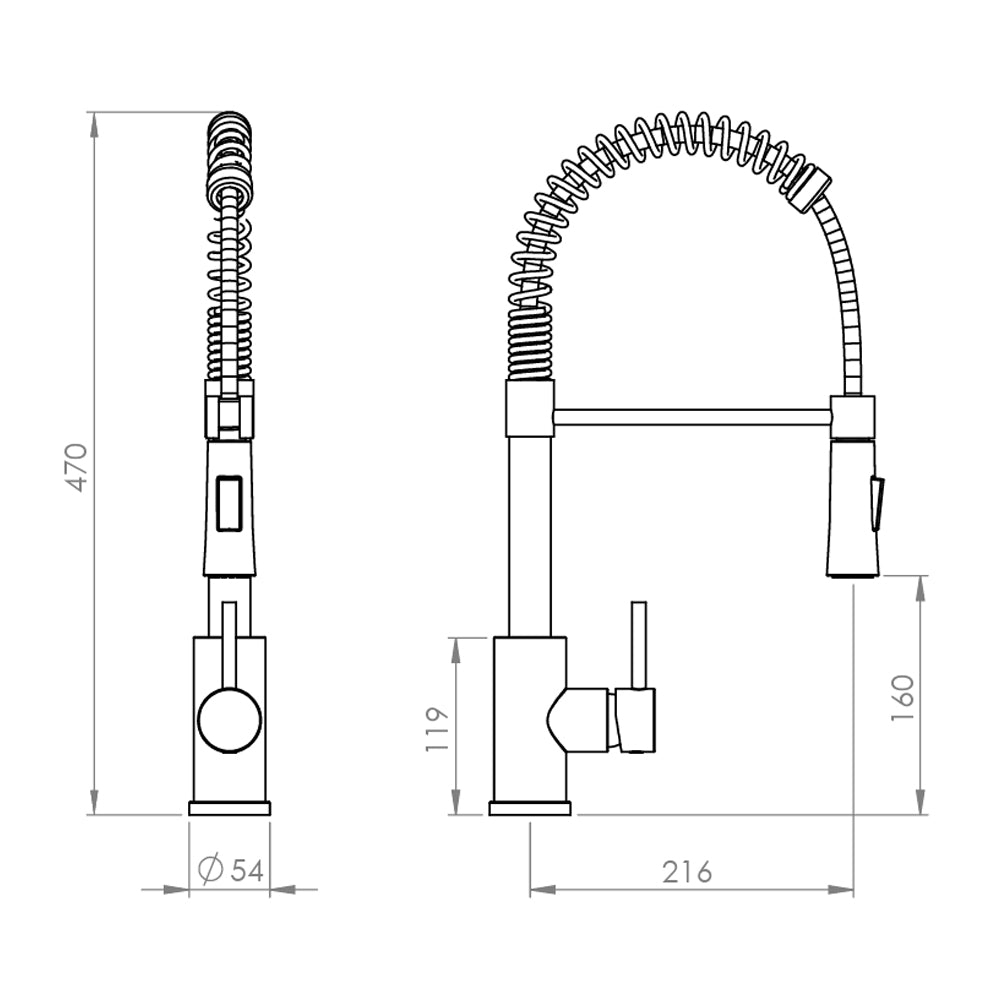 Monomando Lavaplatos Riola Cromo