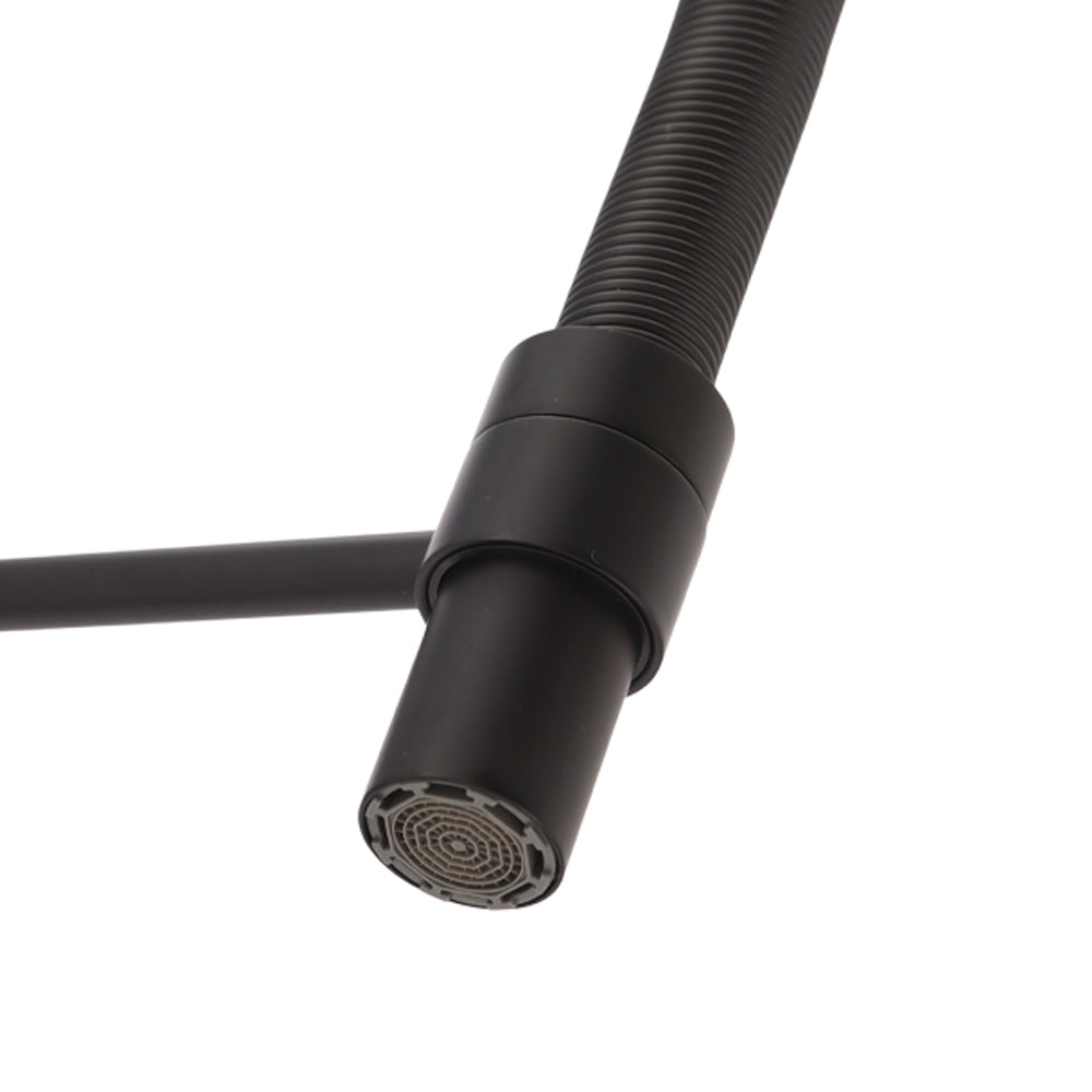 Monomando lavaplatos Arsoli Negro mate