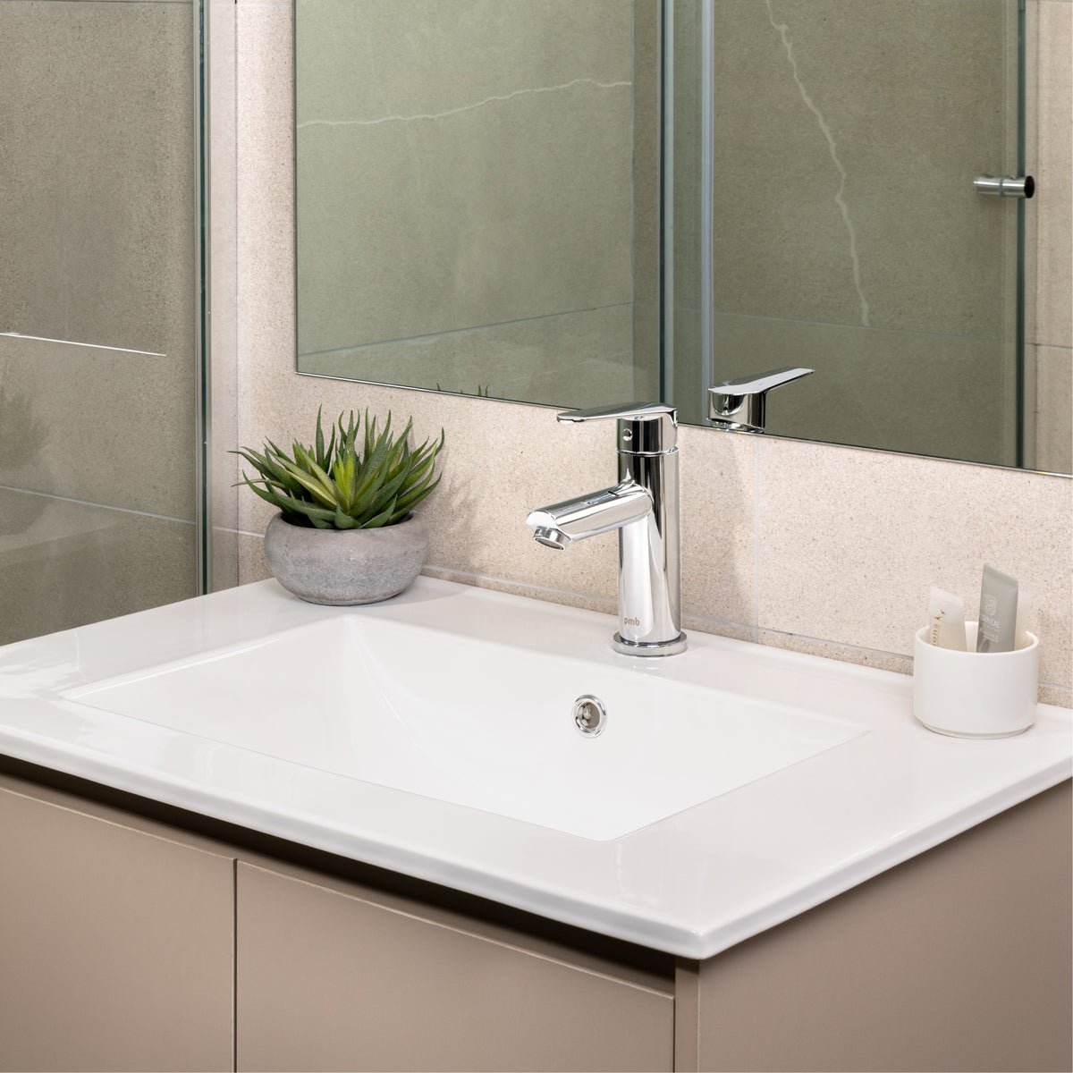 Monomando Lavamanos Vermont Cromo