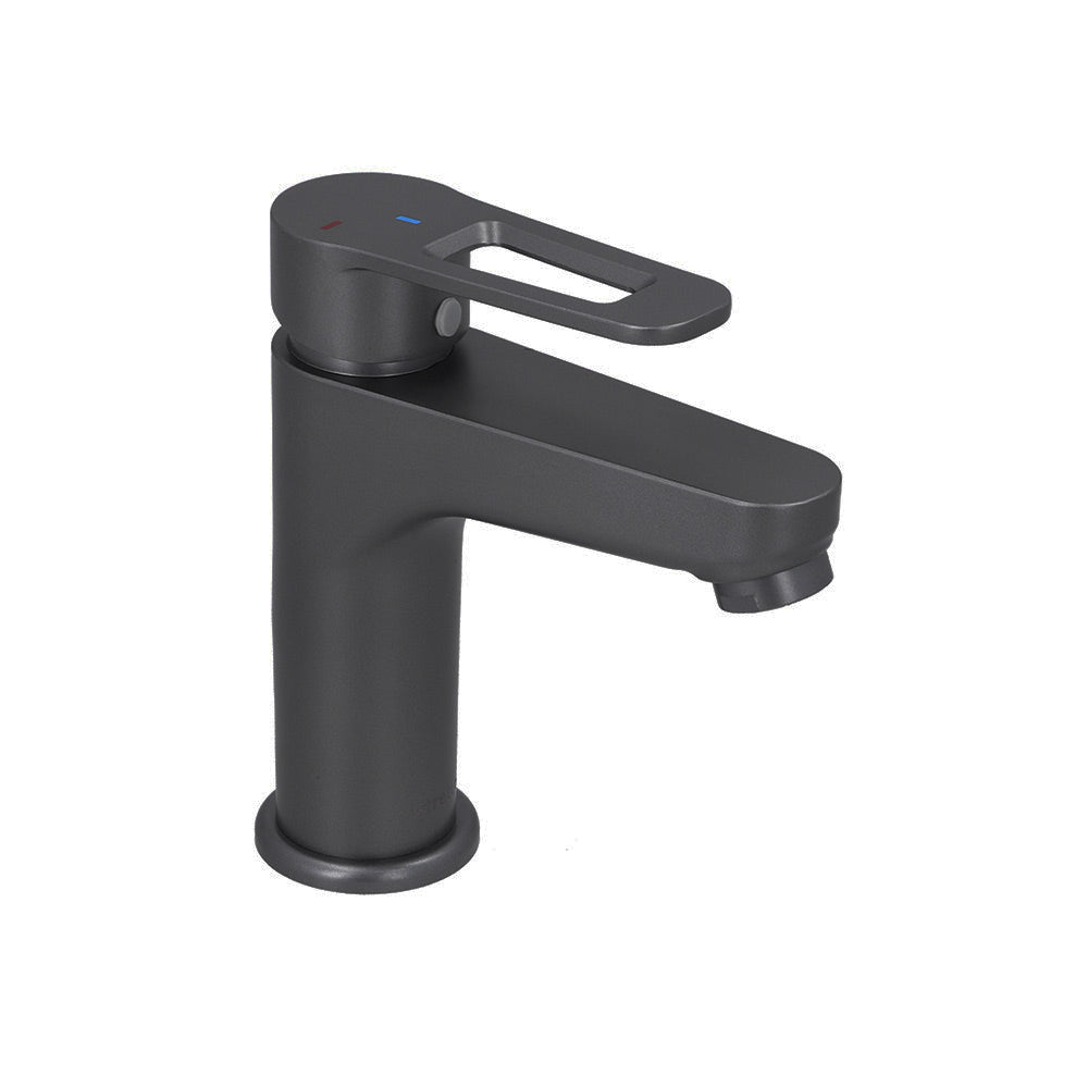 Monomando Lavamanos Verona Grafito Austral