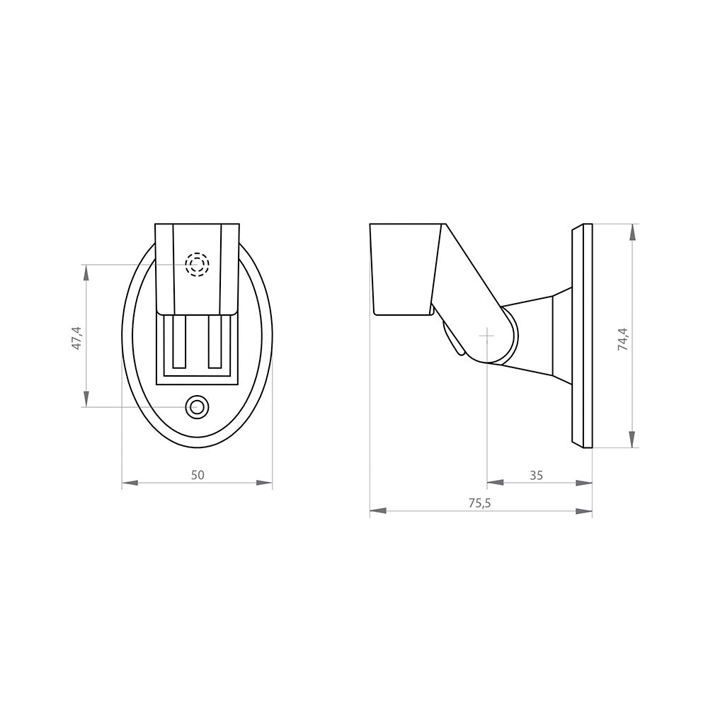 Soporte de Ducha Medio