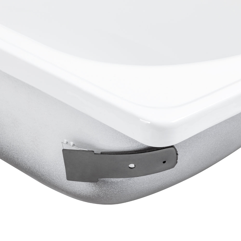 Tina Acero Antideslizante Artemisa 70x36cm (2.1mm)