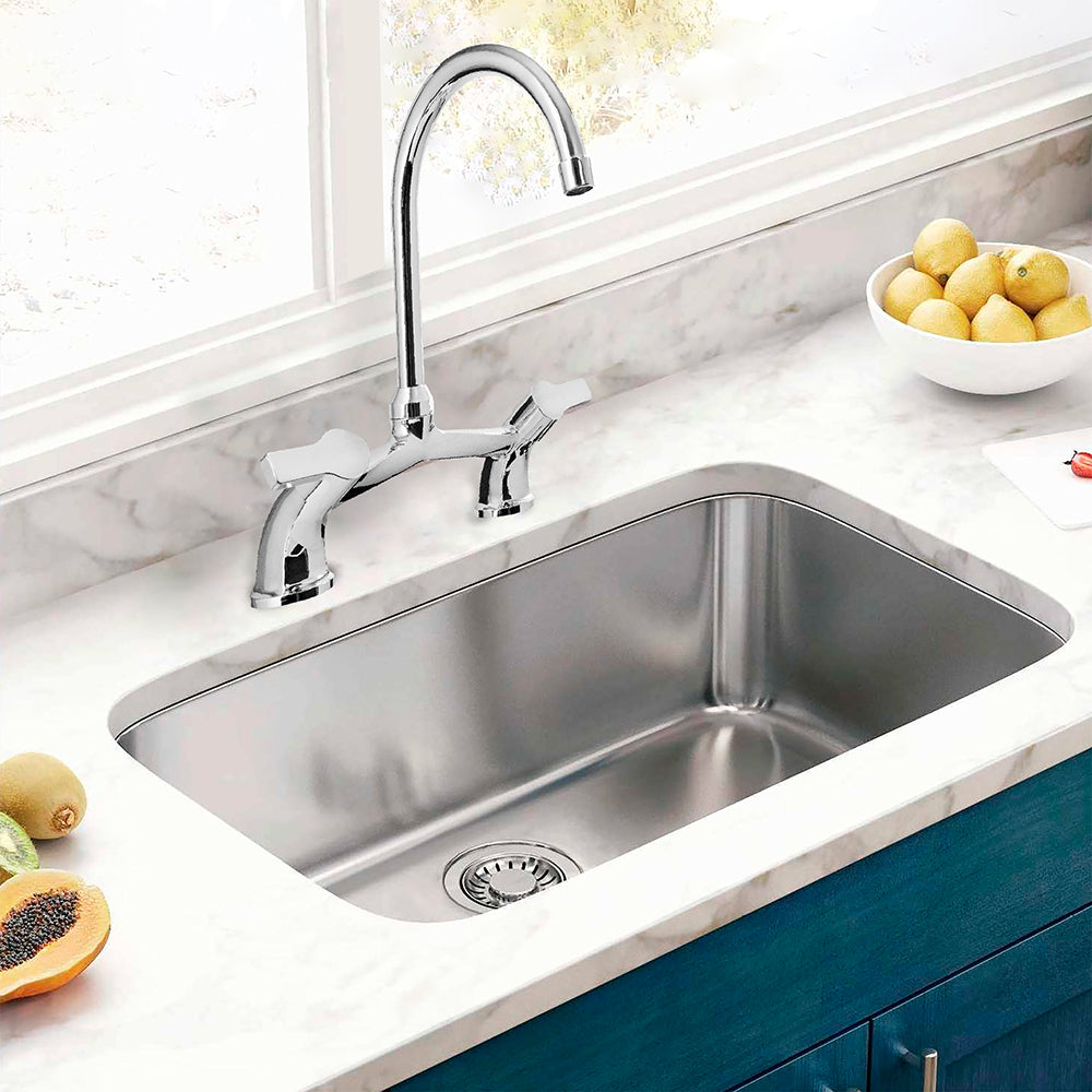 Combinación Lavaplatos 8" Bogen Cromo