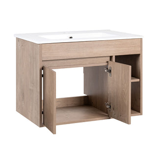 Mueble Vanitorio Lille Lenga + Cubierta 60x46x50 cm