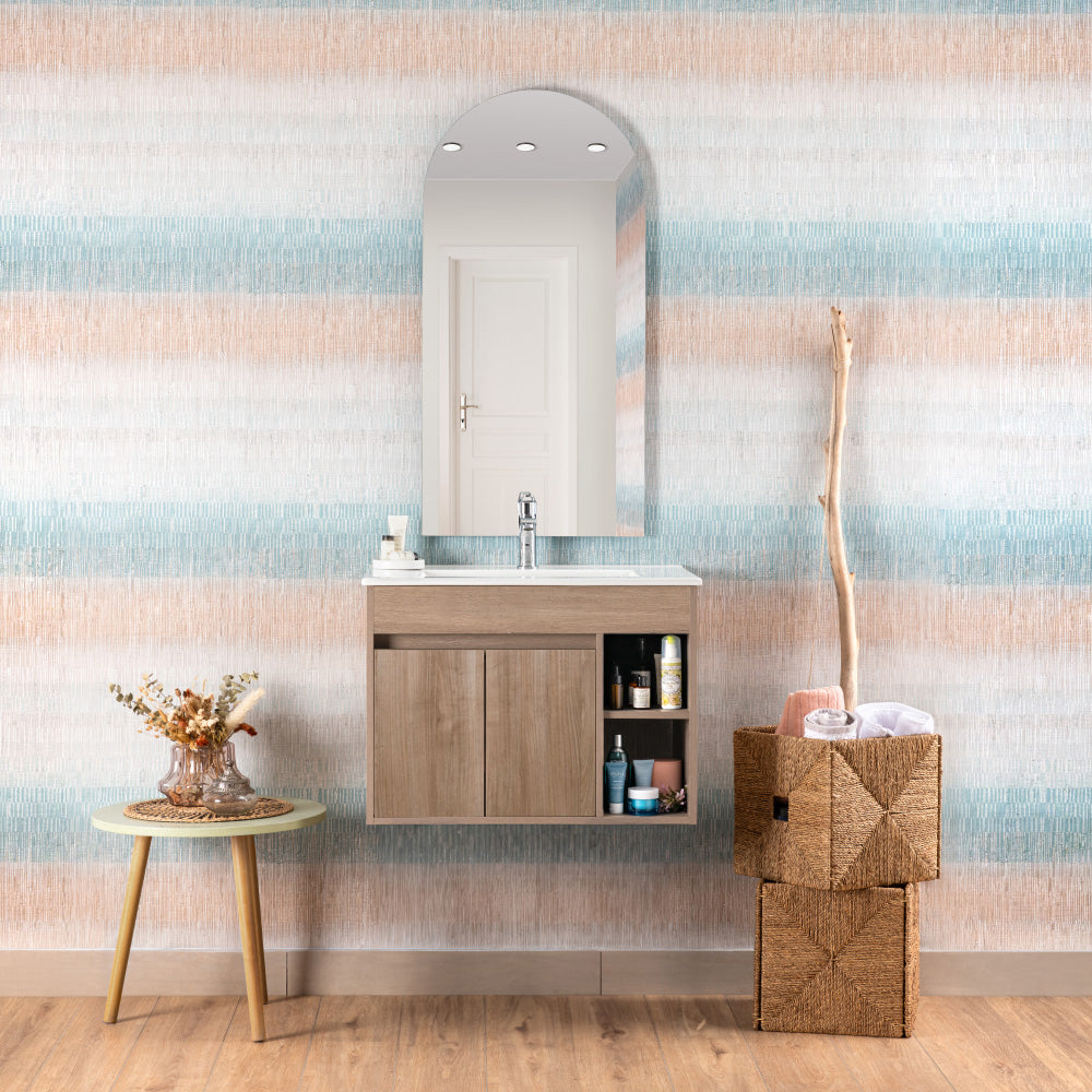 Mueble Vanitorio Lille Lenga + Cubierta 60x46x50 cm