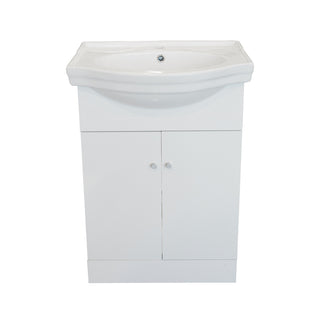 Mueble Vanitorio Marie Blanco + Cubierta 60x43x30 cm