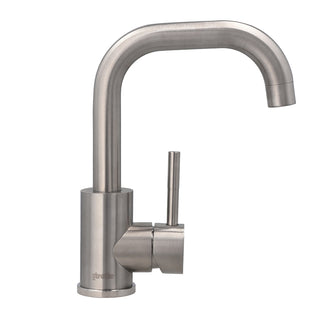 Monomando Lavamanos Novara Inox Satinado