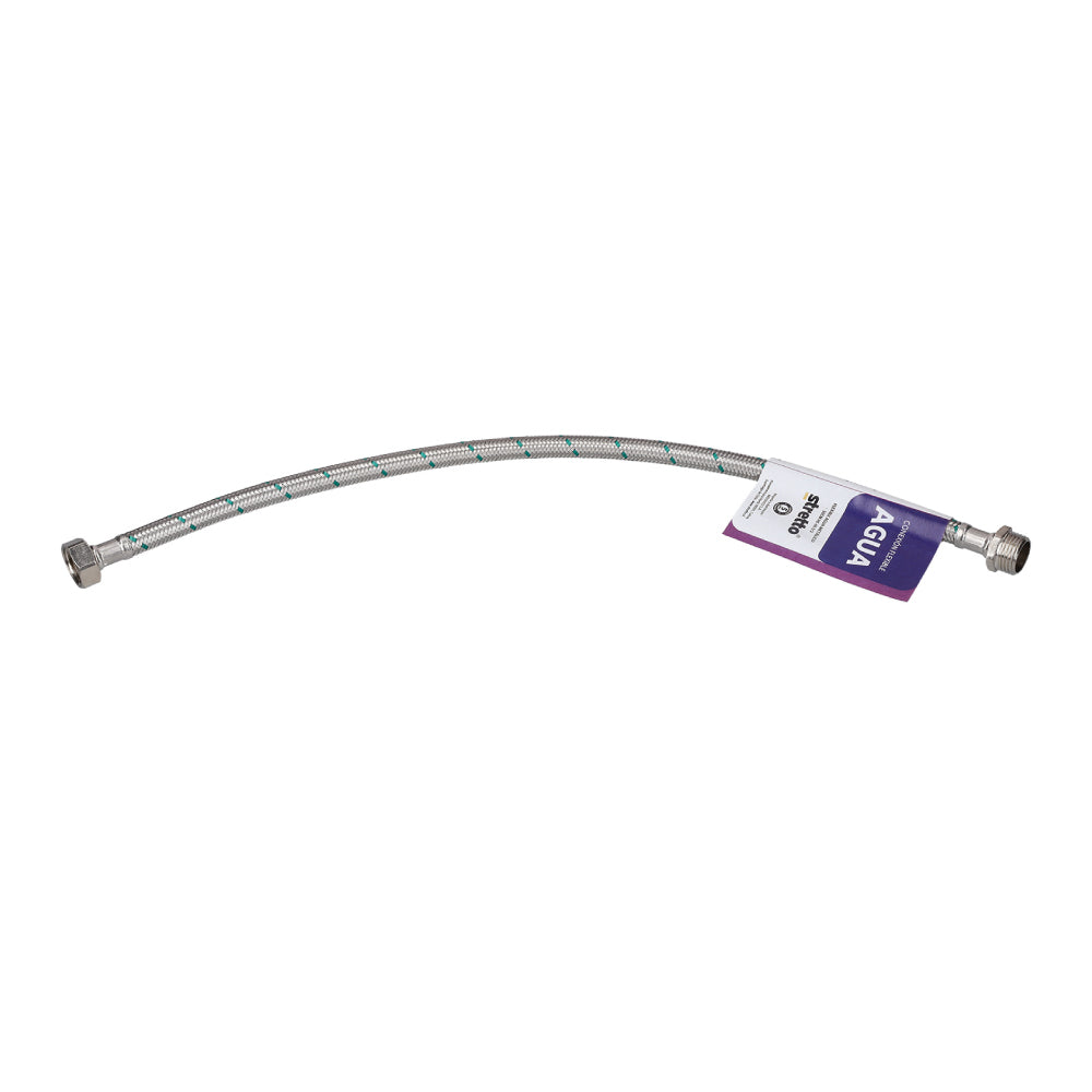 Flexible para Agua Metálico He-Hi 1/2 50cm