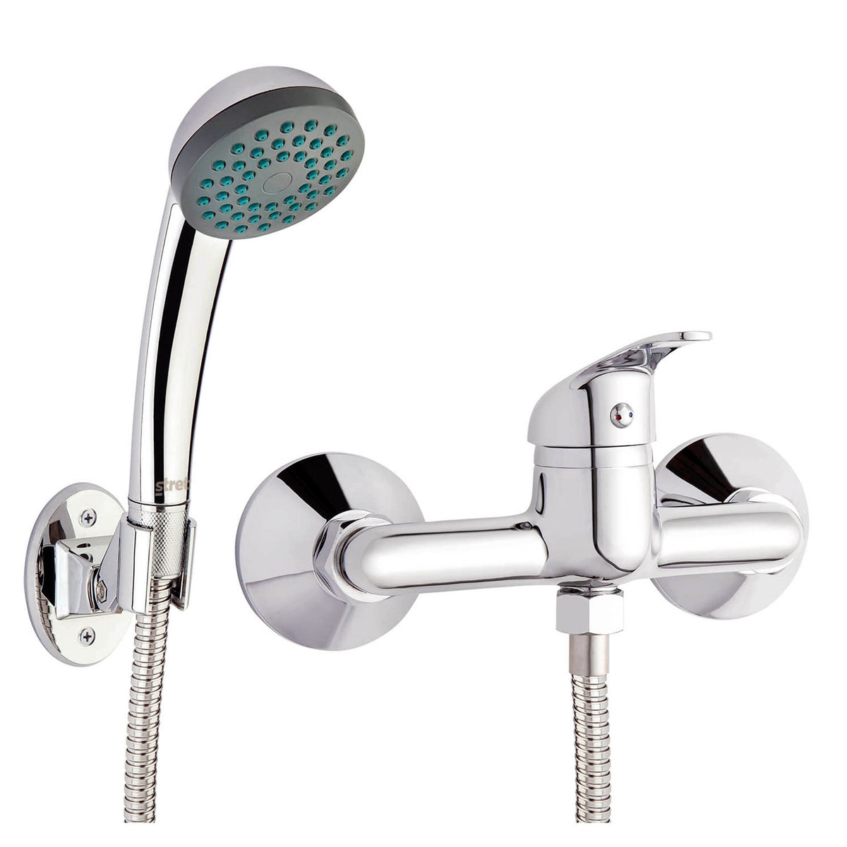 Monomando Ducha Ornella Cromo