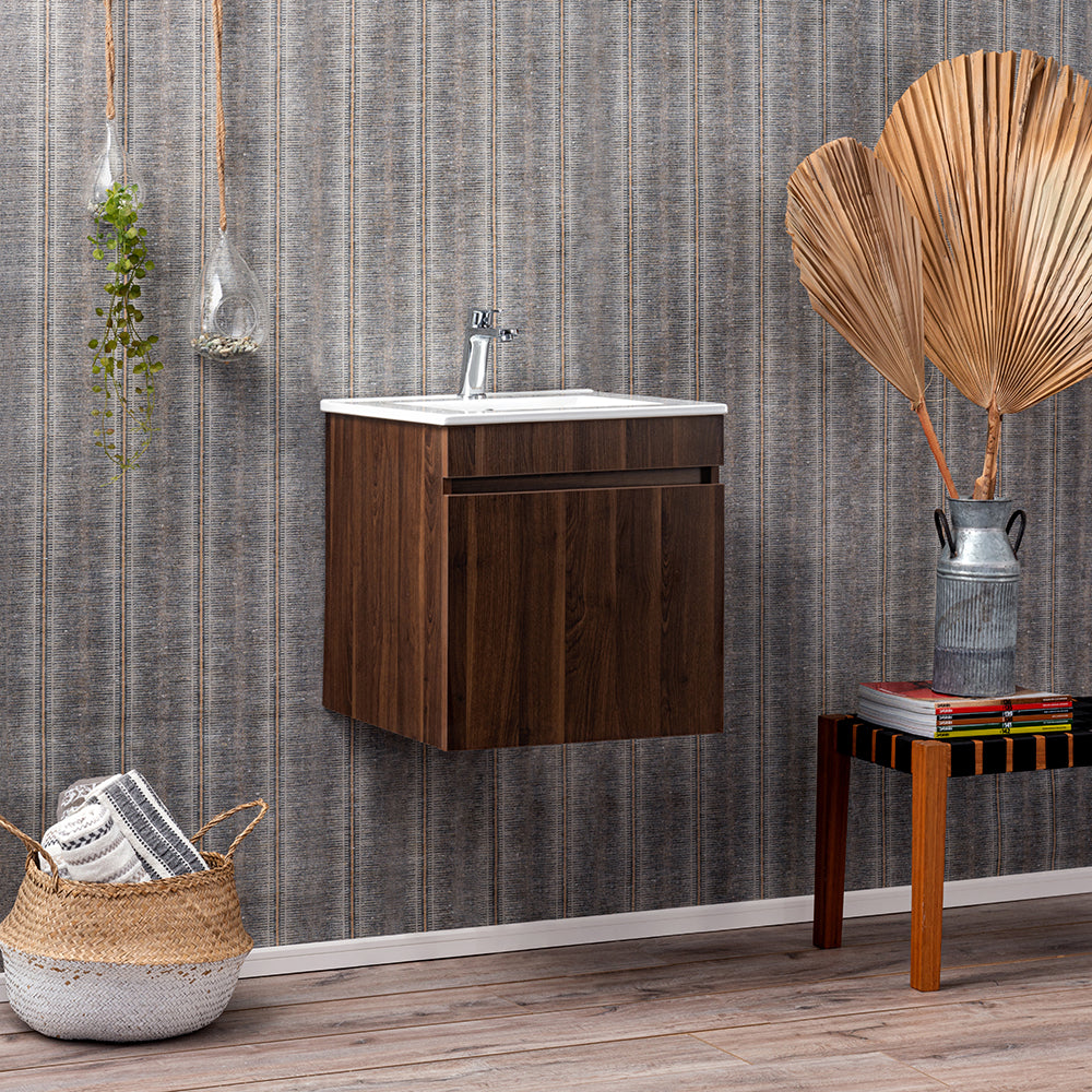 Mueble de Baño Completo Moyen Roble