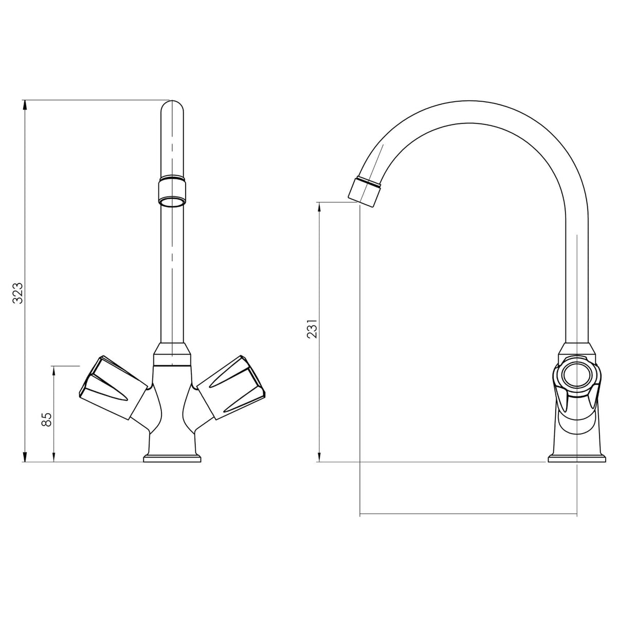 Monoblock Lavaplatos Maranello Cromo