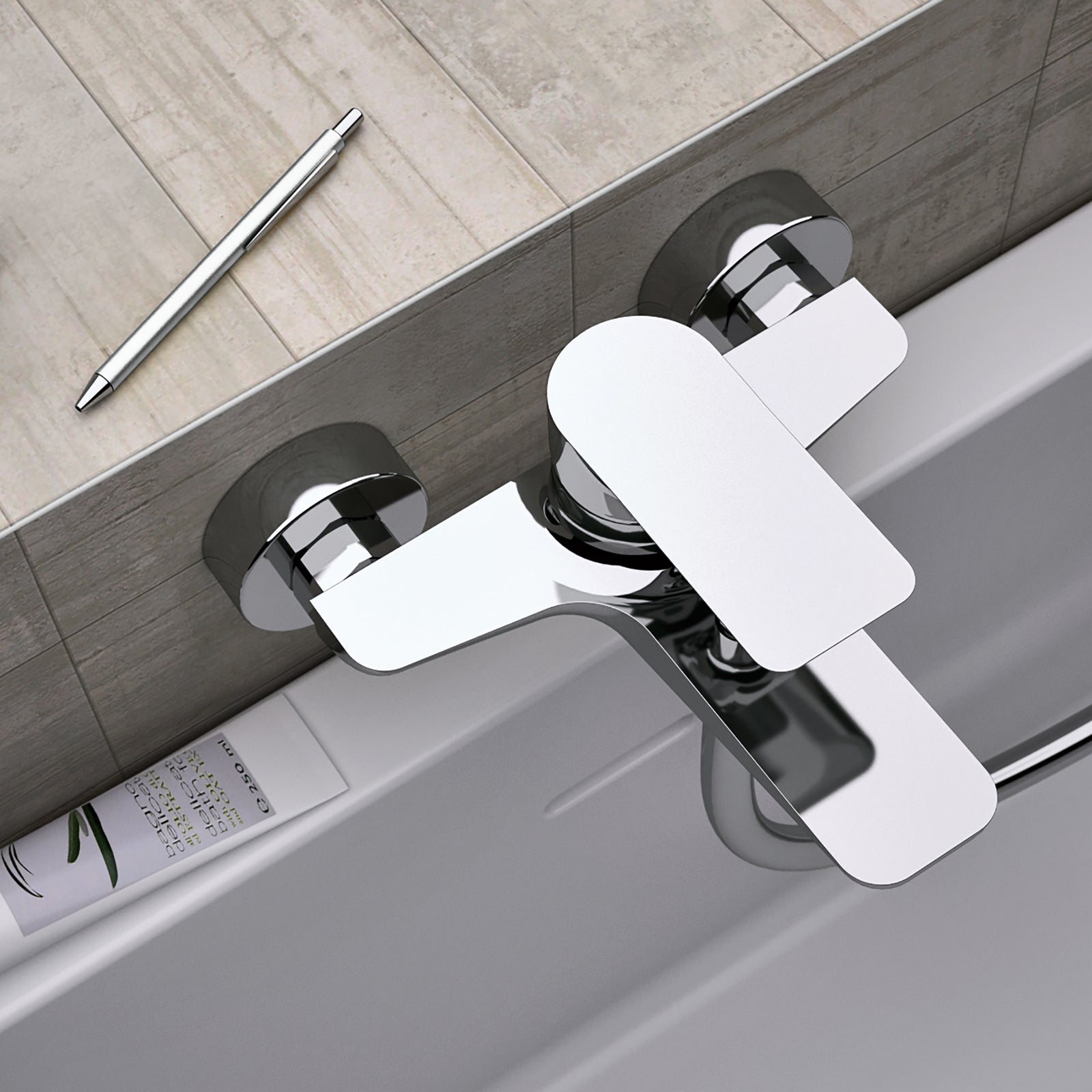 Monomando Tina Ducha Moss Cromo