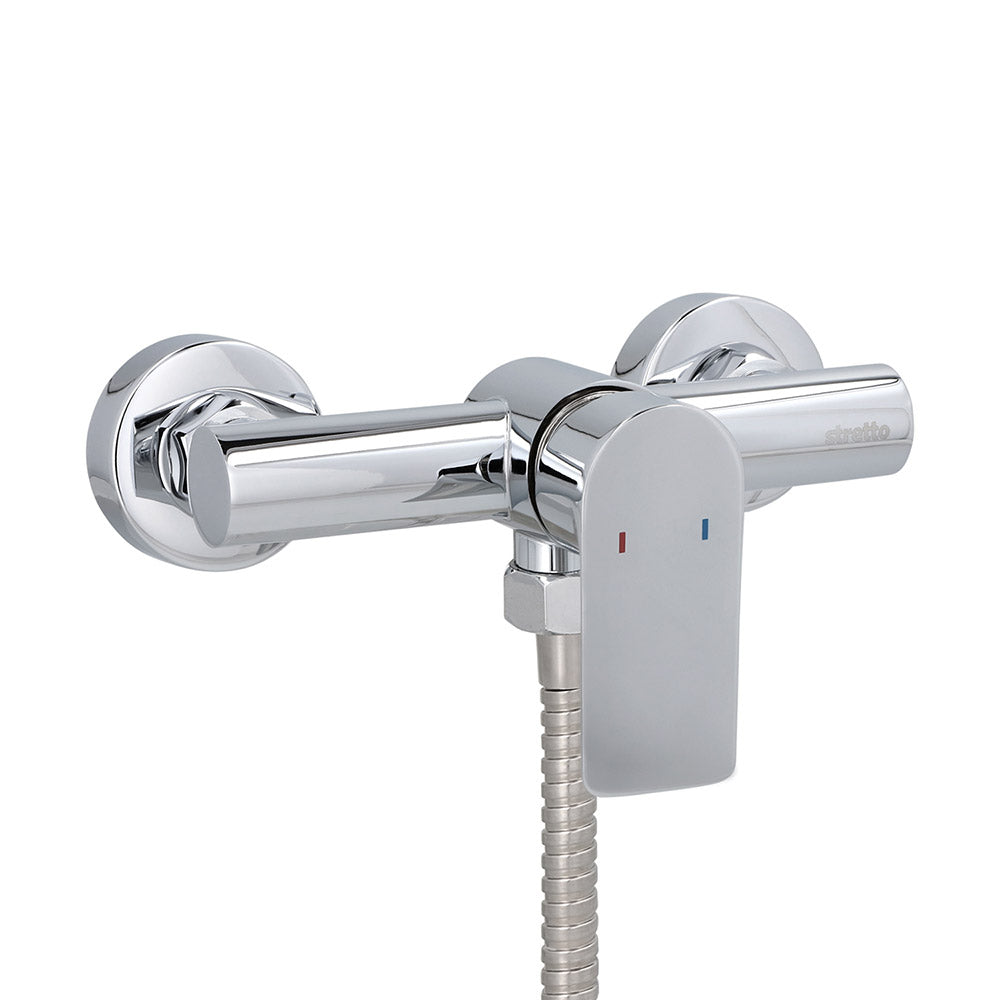 Monomando Ducha Bruna Negro Mate