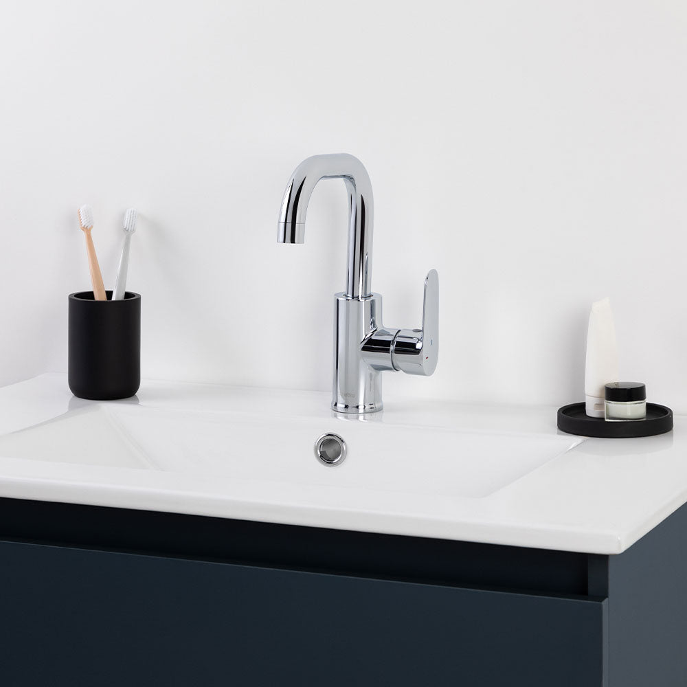 Monomando Lavamanos Valenza Cromo