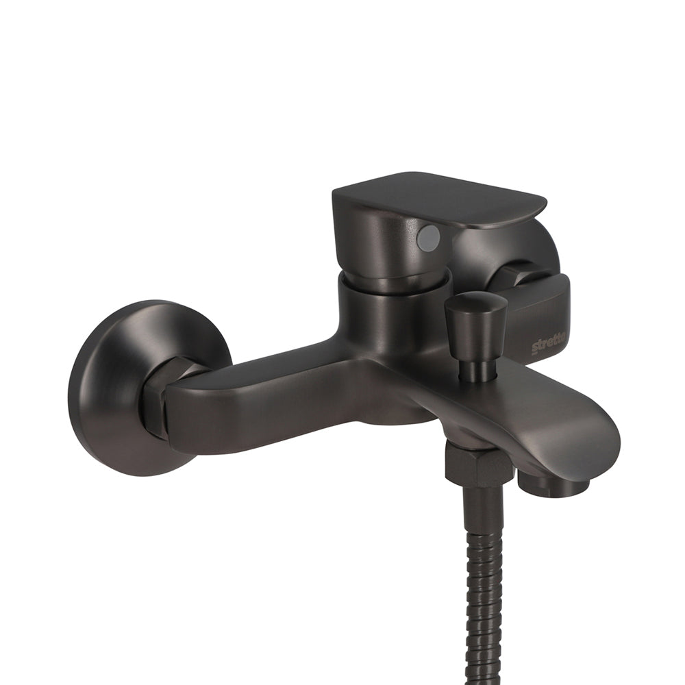 Monomando Tina Ducha Priego Grafito Austral