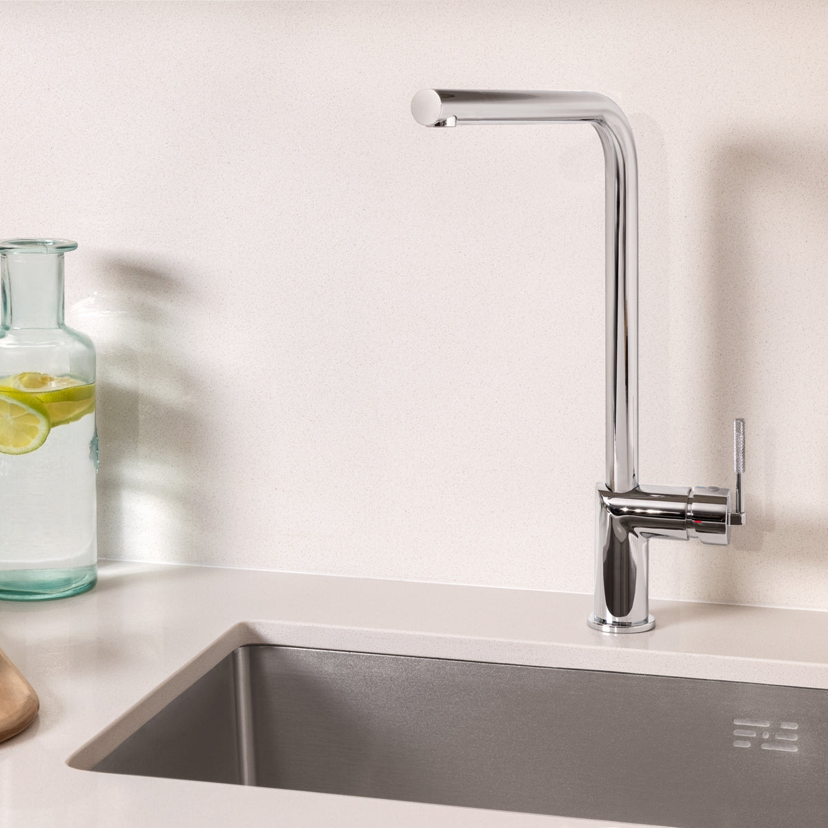 Monomando Lavaplatos Amalfi Cromo