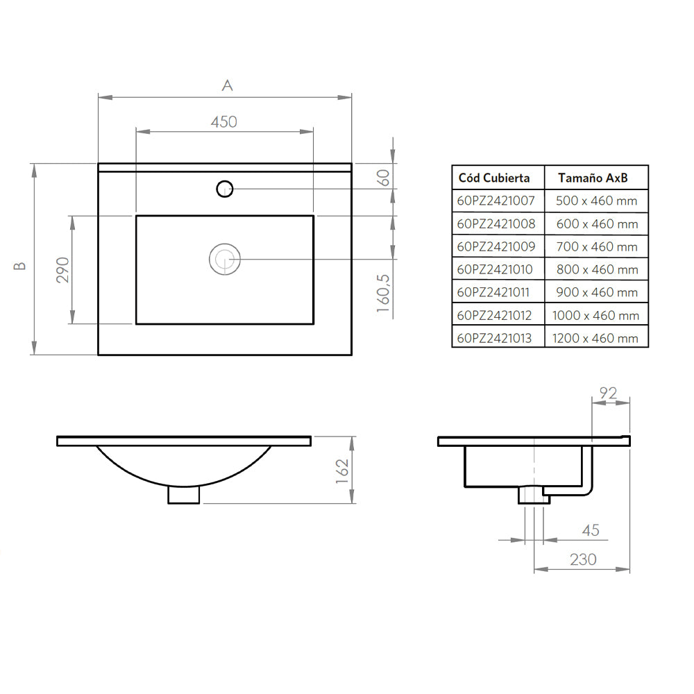 Mueble de Baño Completo Zoé Albayalde