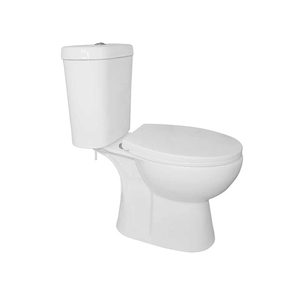 Sanitario Wc Two Pieces Aura Plus - Descarga Piso (Vertical)