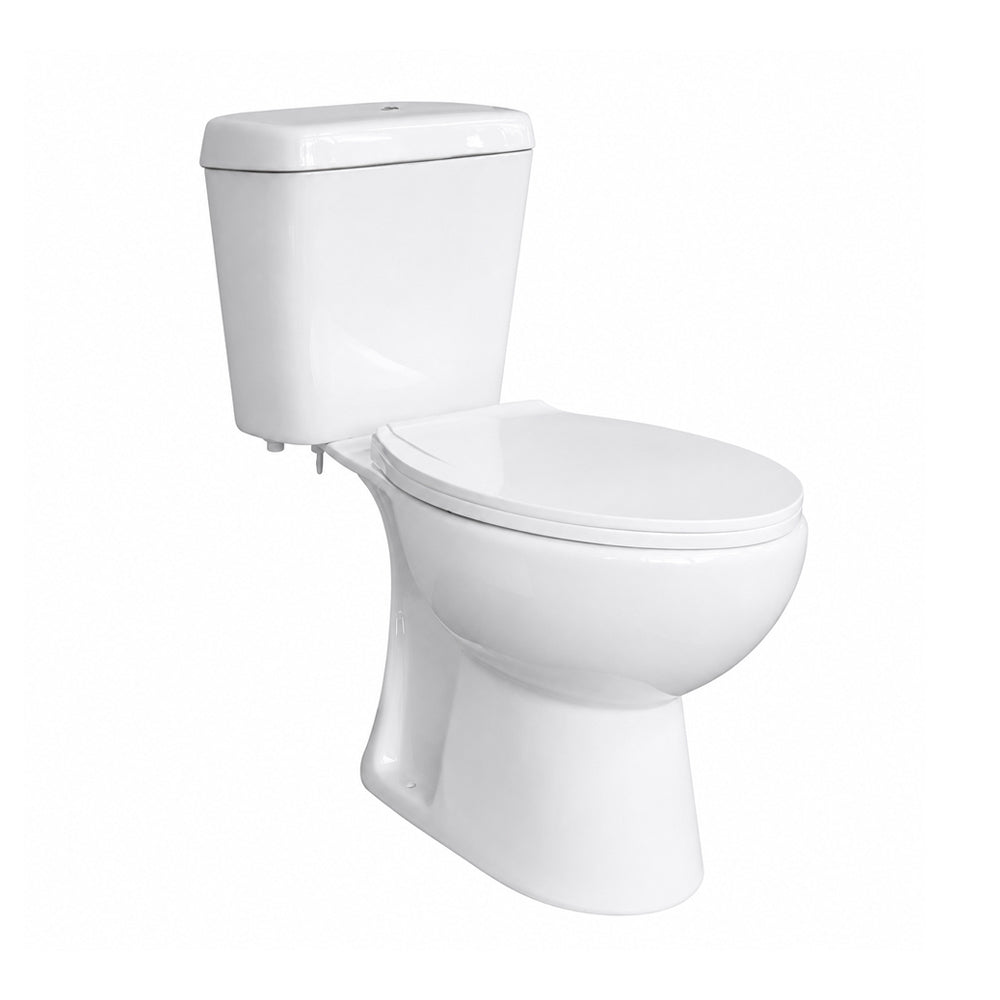 Taza WC Aura con fijaciones - Salida a piso (Vertical)