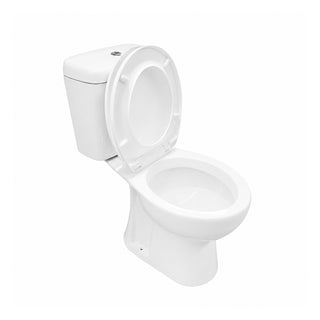 Taza WC Aura con fijaciones - Salida a piso (Vertical)
