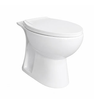Taza WC Aura con fijaciones y Manguito 30cm - Salida a Piso (Vertical)