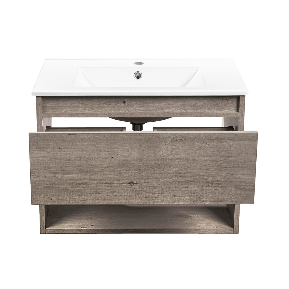 Mueble Vanitorio Belle Lenga + Cubierta 70x46x50 cm