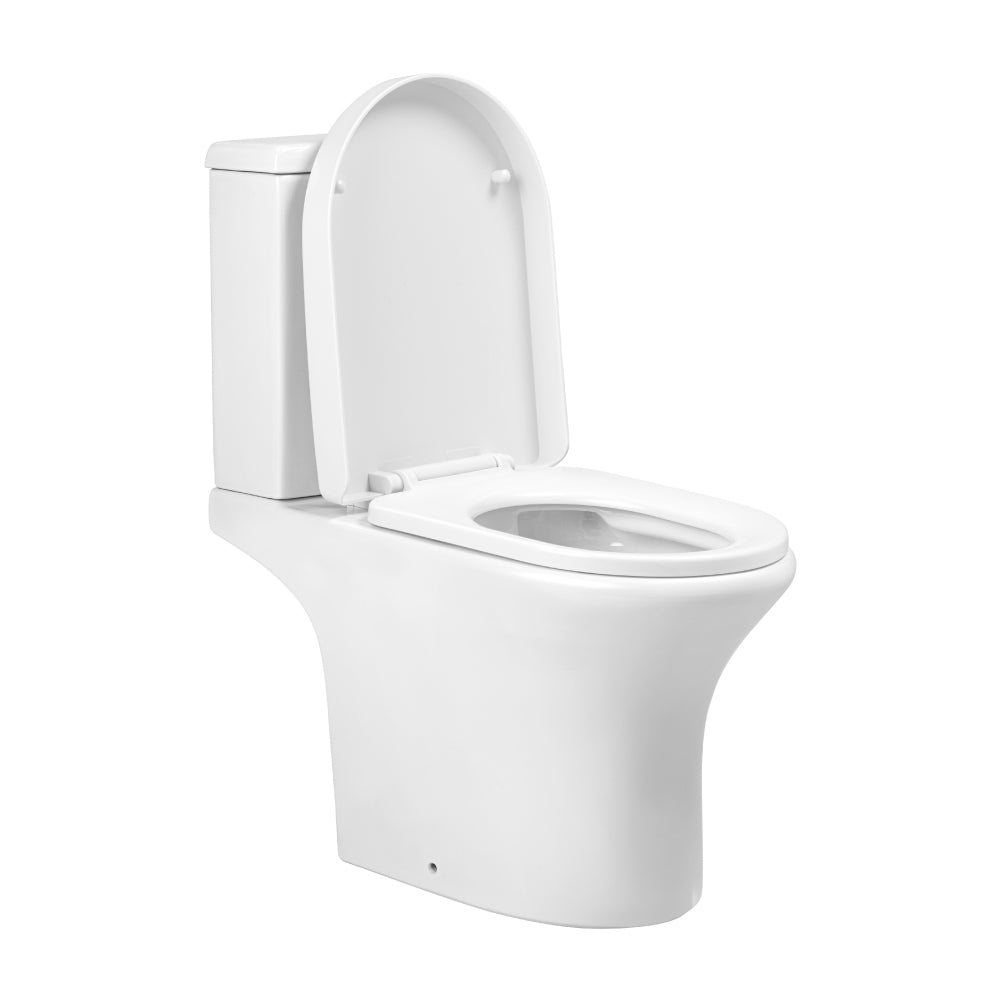 Sanitario Wc Completo New Atos - Descarga a Muro (Horizontal)