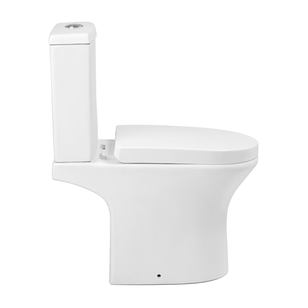 Sanitario Wc Two Piece New Atos - Descarga a Muro 18cm