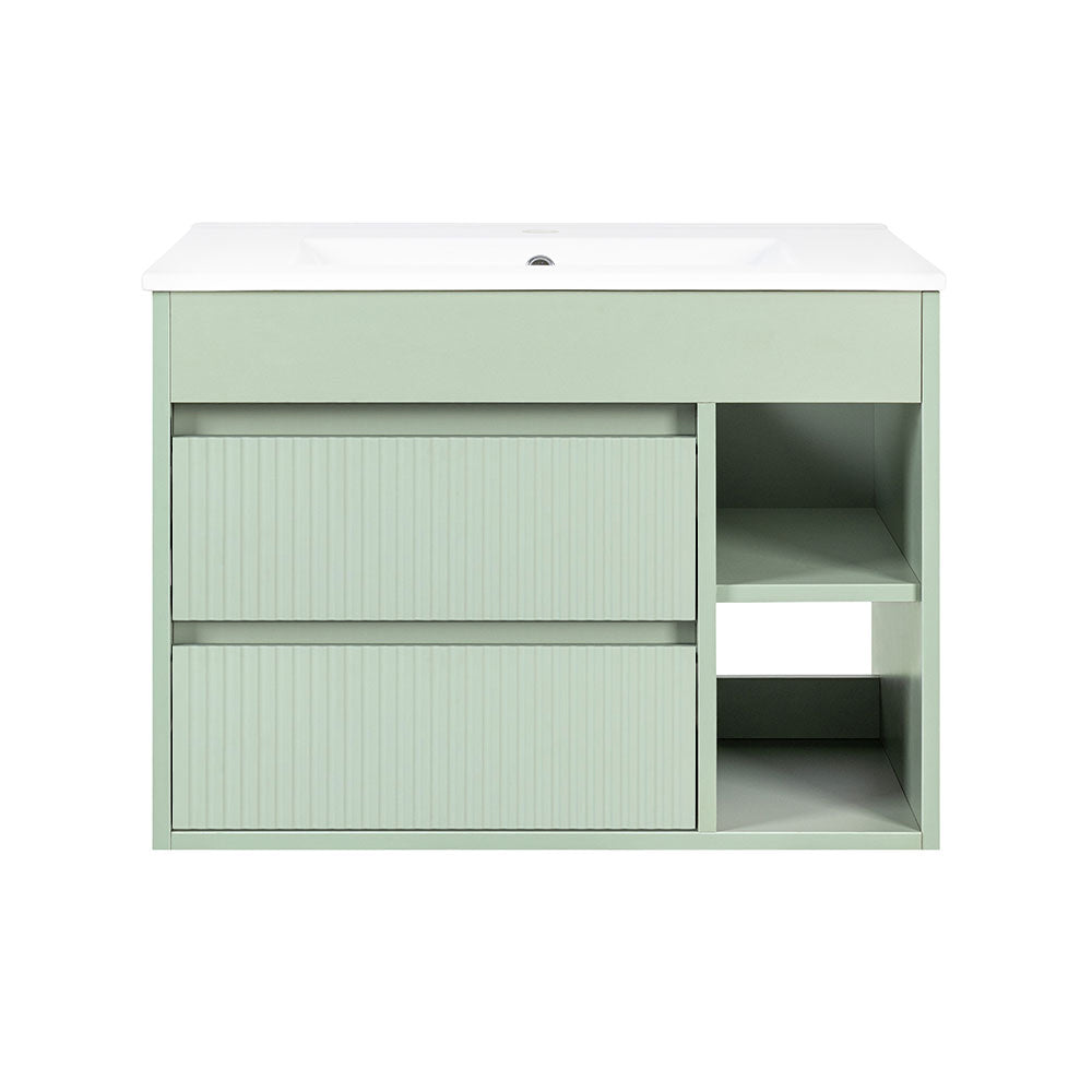 Mueble de Baño Completo Paris Sage Green Texturado