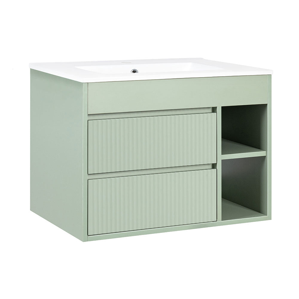 Mueble de Baño Completo Paris Sage Green Texturado