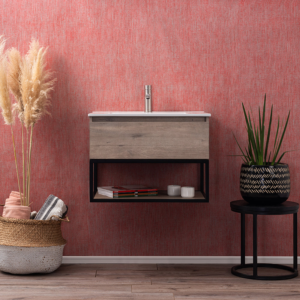 Mueble Vanitorio Méle Lenga + Cubierta 60x46x50 cm
