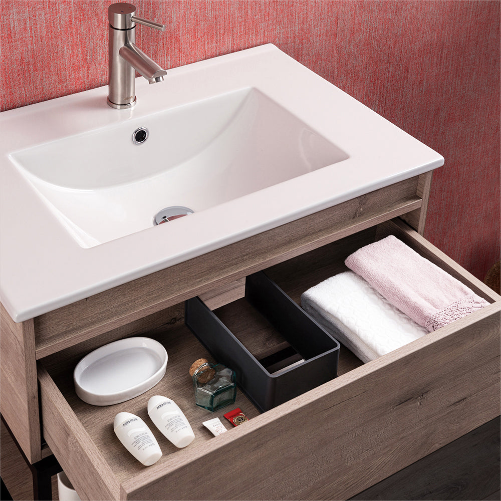 Mueble Vanitorio Méle Lenga + Cubierta 60x46x50 cm