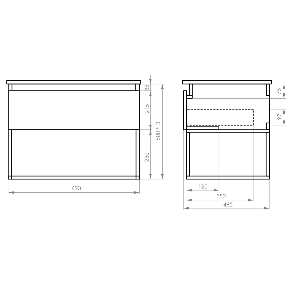 Base de Mueble Mele