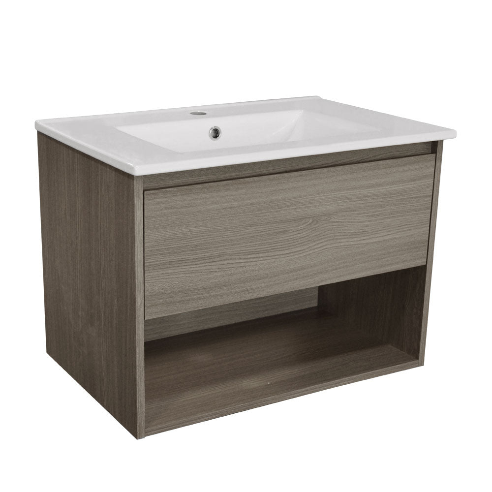 Mueble Vanitorio Zoé Ulmo + Cubierta 90x46x50 cm